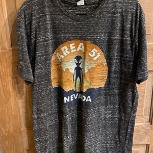 Pacifica Area 51 Graphic Black T-Shirt